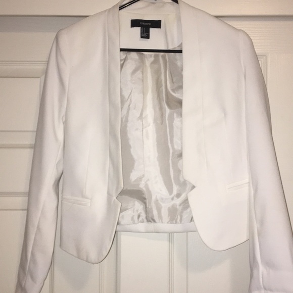 Forever 21 Jackets & Blazers - Cream Blazer
